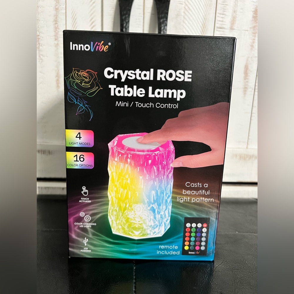 Mood Light Touch Lamp with Touch and Remote